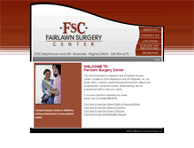 Tablet Screenshot of fairlawnsurgery.com